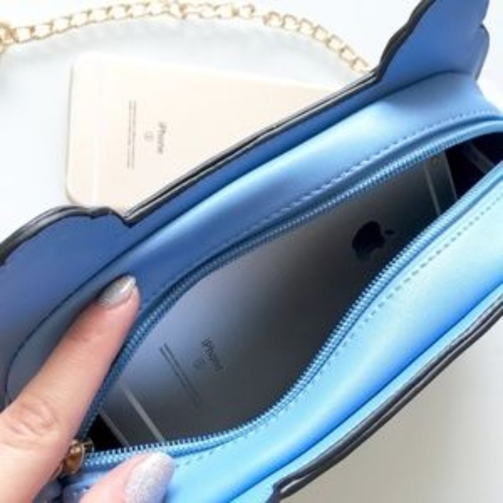 Blue Playstation Controler Gamer Cosplay Handbag - Picture 3 of 8